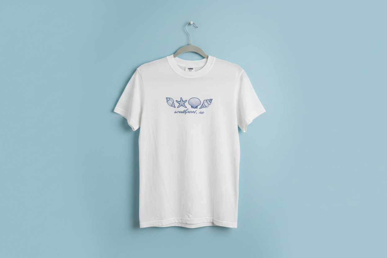 Southport shell adult tshirt
