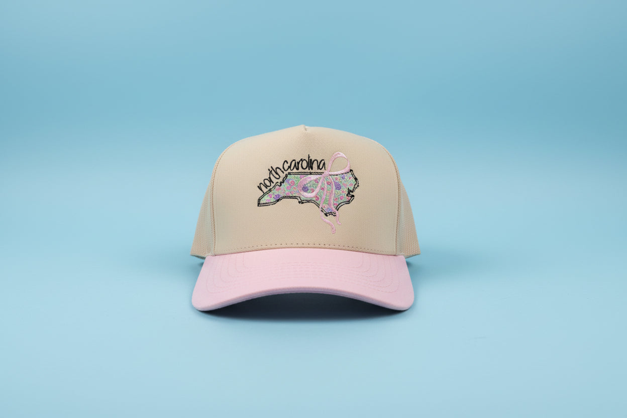 Girly North Carolina hat