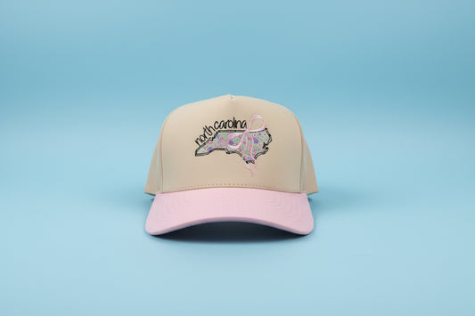 Girly North Carolina hat